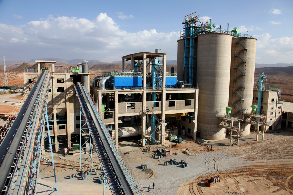 New cement factory opens in Ethiopia one of Africa's fastestgrowing