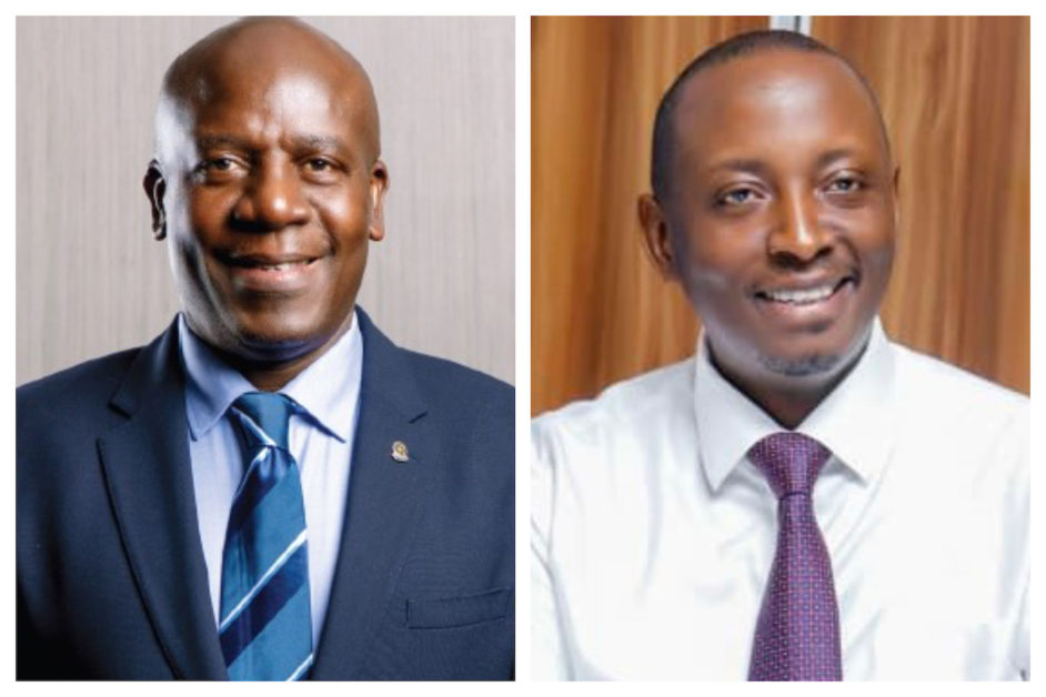 Charles Mudiwa’s experience, coupled with the rich local banking knowledge of William Sekabembe (right), his No.2 and the solid backing of Arise B.V. the bank’s majority shareholder is just what dfcu needs to get back on its feet.