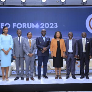 A cross section of the CEOs that attended the summit
