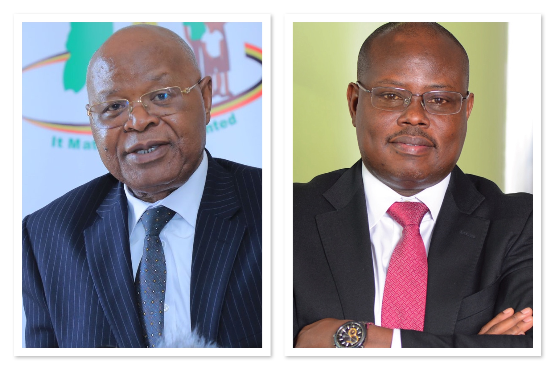 Auditor General Edward Akol (right) reveals a cocktail of failures, including delayed or non-payment of enumerators, which could have been one of the earlier signs of a messy census conducted by Ubos under the leadership of Chris Mukiza.