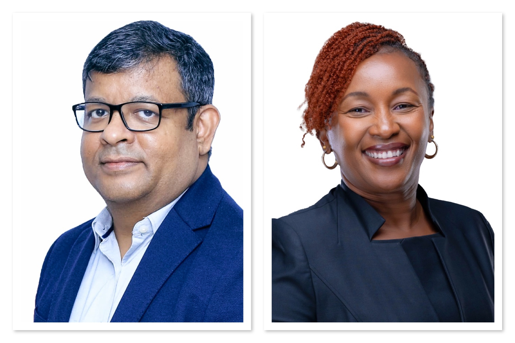 MTN's Sylvia Mulinge (left) and Airtel's Soumendra Sahu. Telecoms are investing heavily in data-enabled infrastructure. For instance, in 2024, MTN and Airtel invested a combined UGX893.7 billion in infrastructure projects with a focus on 4G and 5G sites.