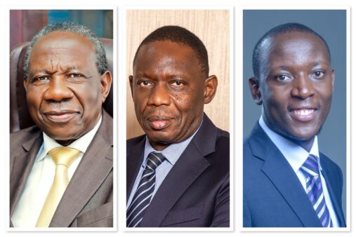 Left-Right: Finance Minister Matia Kasaija, Bank of Uganda Governor Michael Ating-Ego, and Lawyer Silver Kayondo. The Finance Ministry and Bank of Uganda maintain that cryptocurrencies are not legal tender in Uganda. Kayondo’s attempt to find legal means of regularizing cryptocurrency through the court was dismissed.