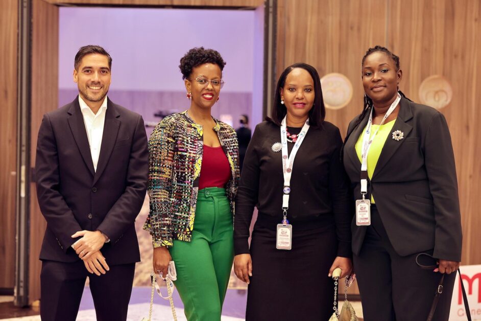 Grace Muliisa speaking at the 47th OESAI Annual Conference at Speke Resort Munyonyo, sharing her vision for the future of customer experience in Africa’s insurance industry.