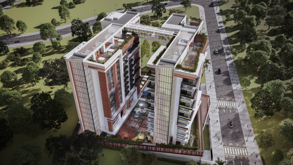 The Bridge Kololo — VAAL Uganda’s boldest development yet — is a landmark-in-the-making featuring twin towers linked by a skybridge, 25 luxury lifestyle amenities, and panoramic views of Lake Victoria and Kampala’s skyline. From a heated pool and private cinema to a rooftop café, co-working lounge, and wellness spaces, every detail redefines what it means to live above the city. A rare opportunity in Kololo’s most exclusive neighborhood — crafted for those who value elegance, comfort, and investment-worthy living.
