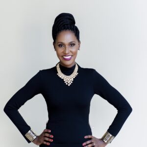 Seanice Lojede Kacungira, co-founder and Group CEO of Blu Flamingo Digital Africa, captured in professional and award moments — from leading strategic team discussions to standing confidently among fellow honourees at the 2024 Woman of Stature Awards, reflecting her value-driven leadership, resilience, and commitment to empowering others.