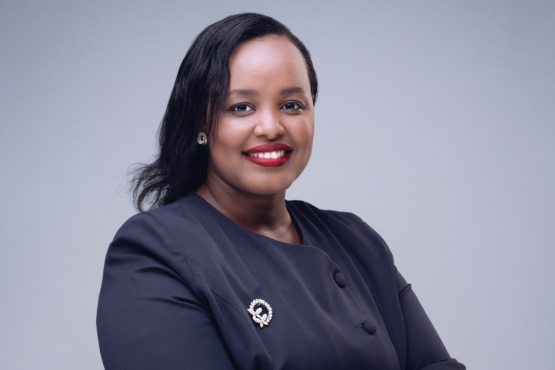 Doreen A. Muhangazi, Chief People and Strategy Officer at Pearl Bank Uganda, captured during an exclusive interview on the Bank’s rebrand from PostBank to Pearl Bank. She highlights the new identity as a promise of shared prosperity, rooted in sustainable financial inclusion and entrepreneurship.
