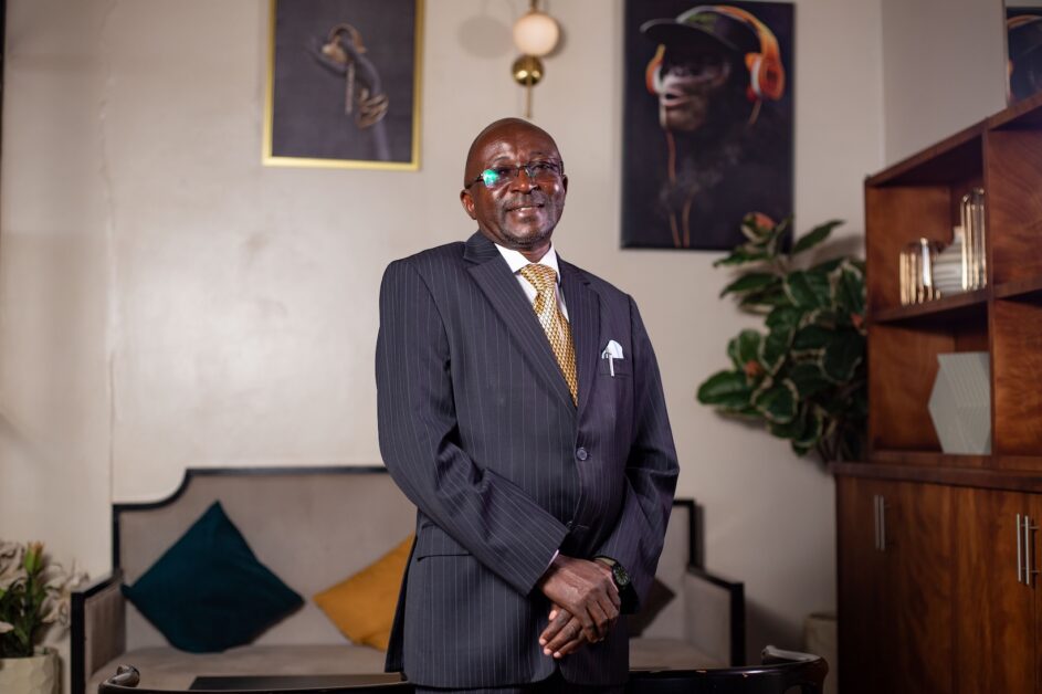 Prof. Adolf Mbaine and Muhereza Kyamutetera, leaders of CMIS Africa, advancing sustainable journalism innovation in Uganda and Africa through ethical reporting, media capacity building, and digital transformation.