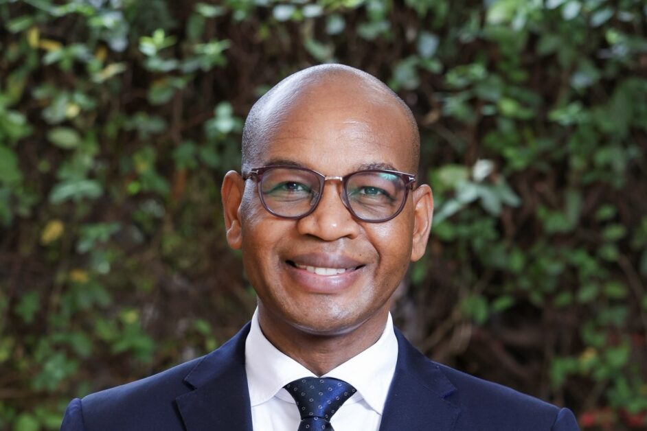 Joshua Nyamweya Oigara, newly appointed Regional Chief Executive of Standard Bank East Africa, leading a USD 9 billion portfolio across Uganda, Kenya, Tanzania, Ethiopia, Malawi, and South Sudan, supported by a seasoned leadership team including Patrick Mweheire, Mumba Kalifungwa, and Manzi Rwegasira.”