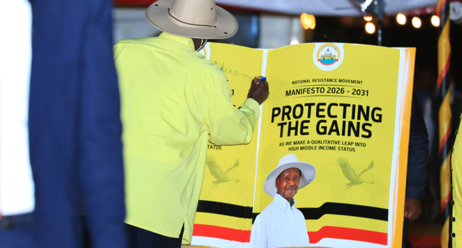 In its manifesto, the NRM says Uganda has moved from economic collapse in the 1980s to a country of steady growth, peace, and relative stability.