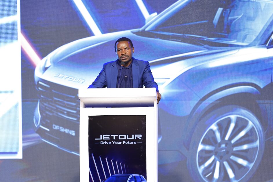 Images from the official launch of Jetour SUVs in Uganda, showcasing the unveiling of the DASHING and X70 Plus models, speeches by government officials and company executives, and guests interacting with the vehicles on display. The photos highlight the modern design, spacious interiors, and performance features of Jetour’s new SUVs, as well as the brand’s entry into the Ugandan automotive market.