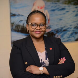 Mosetsana Mahlafunya, Head of Absa Investor Services at Absa Investor Services Pan Africa, photographed in Kampala during her interview with CEO East Africa Magazine, where she explains Absa’s re-entry into Uganda’s custody market as part of its Pan-African investor services strategy—focused on technology, trust, long-term commitment, and unlocking Uganda’s investment potential.