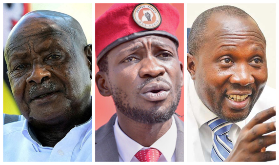 A collage of NRM’s President Museveni, NUP’s Robert Kyagulanyi, and FDC’s Nandala Mafabi. The three parties’ manifestos promise on business differ. For large contractors and foreign investors, NRM’s continuity and scale may feel safest. For SMEs and startups, NUP’s promise of a level playing field is potentially the most transformative, while for agribusiness and rural financiers, FDC’s cooperative-driven model could expand markets and liquidity.