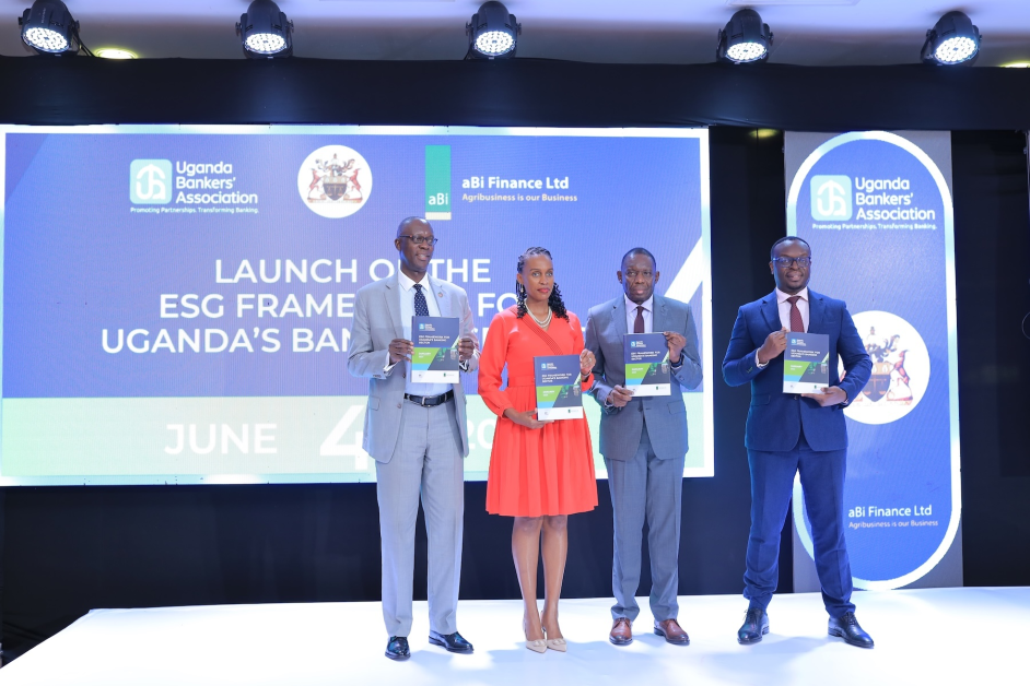 aBi Finance Limited embodies Uganda’s drive toward inclusive, green, and sustainable finance. The photo represents the institution’s decade-long impact — channeling over $175 million in financing through partner banks, microfinance institutions, and SACCOs to reach 2.2 million smallholder farmers, including 877,000 direct loan beneficiaries, 70% of whom are women. It captures the spirit of aBi Finance’s work in de-risking agriculture, strengthening governance, and building institutional capacity to make agriculture bankable. Through its guarantee mechanisms, ESG integration, and climate adaptation financing, aBi Finance has helped create 300,000 jobs and generated $154 million in community income, particularly across Northern and Eastern Uganda. The image reflects the institution’s partnerships with the EU, Denmark, the Bank of Uganda, and the Uganda Bankers Association, symbolising its role as a catalyst for green finance, inclusion, and resilience in Uganda’s financial sector.