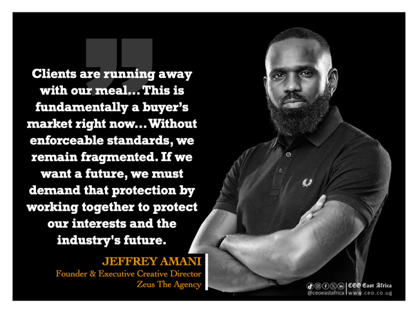 Jeffrey Amani: Founder of Zeus The Agency and a Leading Voice in Uganda’s Creative Industry