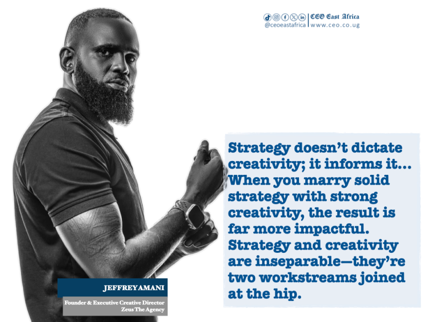 Jeffrey Amani: Founder of Zeus The Agency and a Leading Voice in Uganda’s Creative Industry