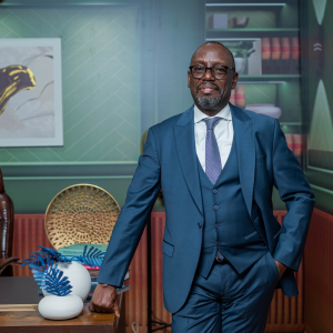 Portrait of Kabiito Karamagi, Managing Partner at Ligomarc Advocates, photographed for a CEO East Africa Magazine feature on legal leadership, integrity, judicial reform, insolvency practice, mentorship, and the future of legal practice in Uganda.