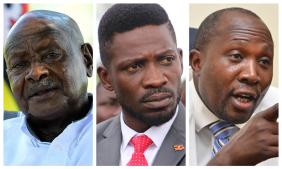 A Photo collage of NRM’s Yoweri Kaguta Museveni, NUP’s Robert Kyagulanyi, and FDC’s Nandala Mafabi. Uganda enters election season with big promises, but the real test is whether manifestos align with NDP IV and the 10x10 strategy—now the nation’s roadmap for disciplined, transformative economic growth.