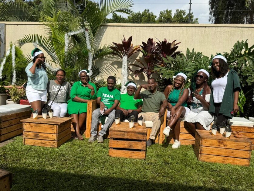 A series of portraits showing the Rwakatungu siblings together and individually, smiling and interacting naturally in indoor and outdoor settings, reflecting family unity, resilience, shared values, and the influence of their father on their journeys into leadership across banking, audit, and entrepreneurship.