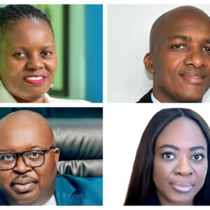 Finance Trust Bank Managing Director Annet Mulindwa Nakawunde, Opportunity Bank Chief Executive Officer Owen Amanya, ABC Capital Chief Executive Officer Jesse Timbwa and Guaranty Trust Bank Managing Director Ali Fatima. The four executives have steered their institutions through the difficult transition from Tier I commercial banks to Tier II credit institutions amid Uganda’s tighter capital regime.
