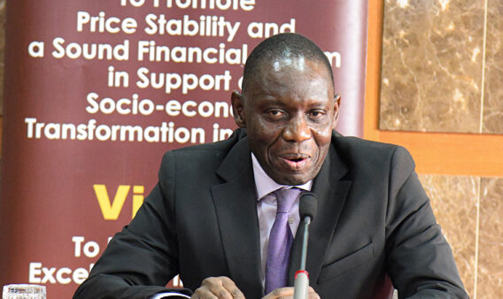 Bank of Uganda Governor Michael Atingi-Ego, who now oversees the country’s banking supervision and resolution framework as the central bank confronts lingering questions about reforms following Parliament’s COSASE investigation.