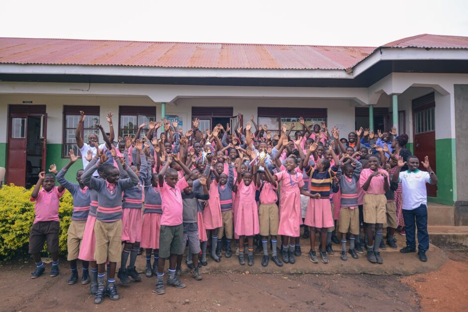 Francis Kamulegeya pictured across various roles—from corporate leadership to farming and community initiatives—reflecting his transition into impact-driven work in Uganda.