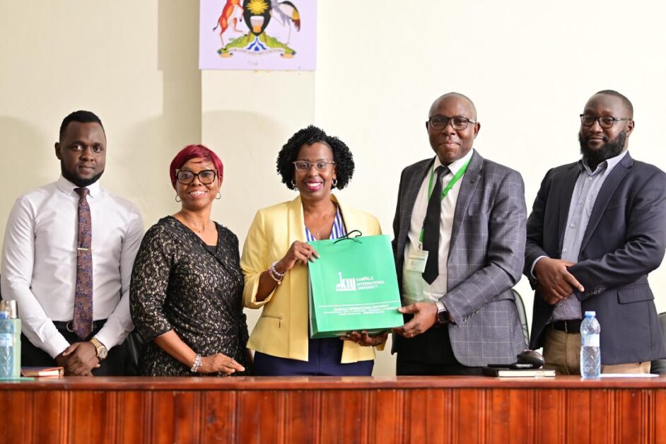 After engaging students at Kampala International University on building careers in taxation, Crystal Kabajwara receives a token of appreciation—extending her impact beyond the Tribunal by mentoring the next generation, a reflection of her commitment to knowledge-sharing, purpose-driven leadership, and nation-building highlighted in this interview.