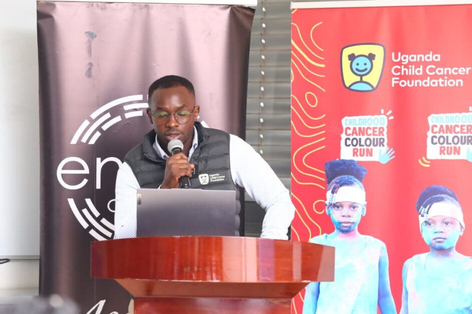 Ezra Anecho, Deputy Executive Director of UCCF, highlights the growing impact of the Colour Run, noting the increase in participation and the ambition to mobilise thousands more to support children battling cancer.