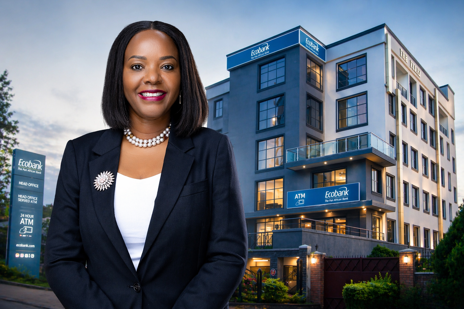 Grace Muliisa, Managing Director of Ecobank Uganda, whose leadership has steered the bank through a remarkable turnaround, culminating in assets crossing UGX 1 trillion and profits more than doubling to UGX 24.3 billion in 2025.