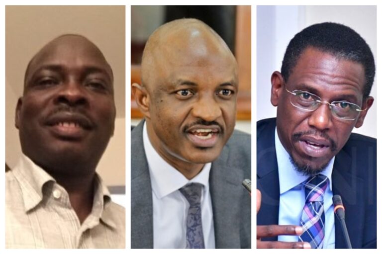 Kennedy Erestus Lokule Losuk has been pushing for payment of government arrears, but Ramathan Ggoobi’s Finance Ministry is alleged to have halted payments to Prism Construction after being alerted to a suspected forged presidential directive, now under investigation by Attorney General Kiryowa Kiwanuka’s office, in the escalating Emin Pasha Hotel dispute with Equity Bank.