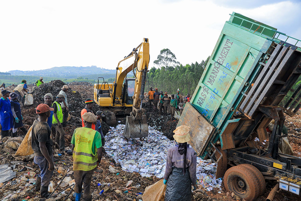 URSB’s Compliance and Enforcement Division destroys counterfeit products at a refilling site in Kampala, reinforcing the fight against trademark infringement, consumer deception, and the growing threat of counterfeit trade.