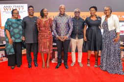 Behind every successful leader is a circle of people who witnessed the journey long before the titles, boardrooms and accolades arrived. At the launch of And Then What?, some of the people who know Francis Kamulegeya best — Jackie Asiimwe, Apollo Makubuya, Sophie Kamulegeya (wife), Robert Kabushenga, Crystal Kabajwara and Gloria Byamugisha — shared stories of friendship, resilience, discipline, mentorship and significance that revealed the man behind the corporate success. Together, they helped paint the portrait of a village boy from Kimanya who reinvented himself across every stage of life and, in the process, built lasting impact through people. L–R: Jackie Asiimwe, Apollo Makubuya, Sophie Kamulegeya, Francis Kamulegeya, Robert Kabushenga, Crystal Kabajwara and Gloria Byamugisha at the launch of And Then What?